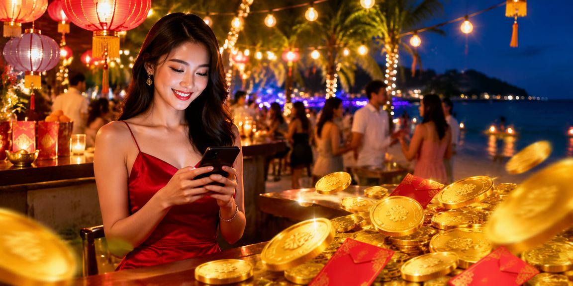 Thư pháp Tết đỏ may mắn cho thành viên VIP tại Phú Quốc